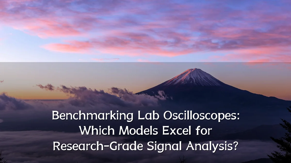Benchmarking Lab Oscilloscopes: Which Models Excel for Research-Grade Signal Analysis?