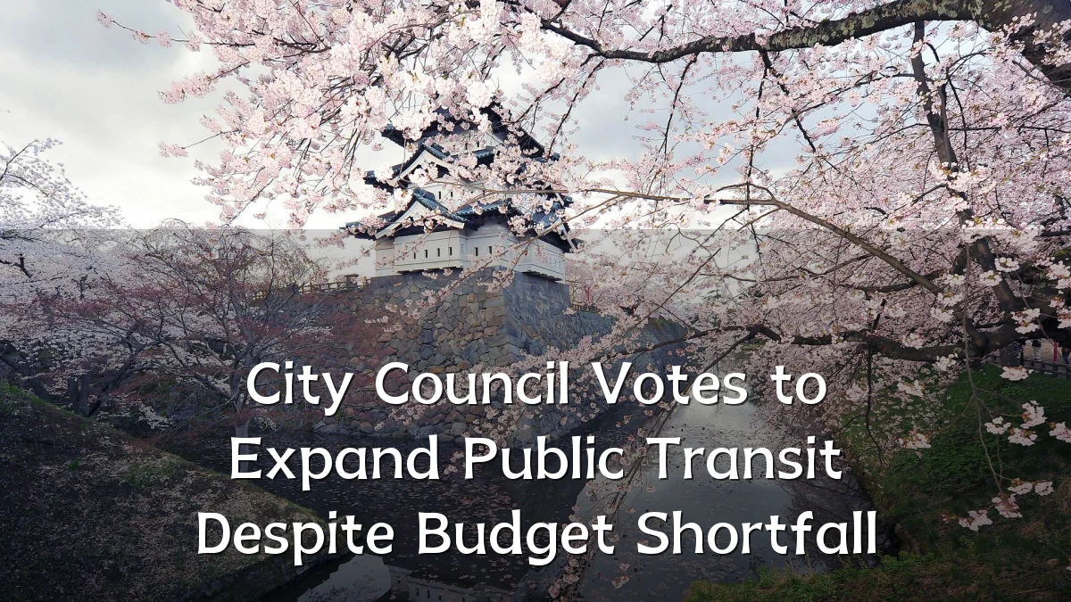 City Council Votes to Expand Public Transit Despite Budget Shortfall