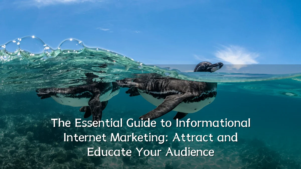 The Essential Guide to Informational Internet Marketing: Attract and Educate Your Audience
