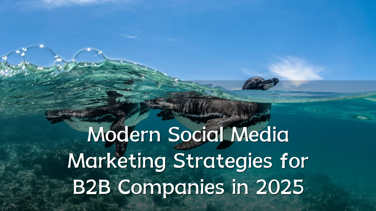 Modern Social Media Marketing Strategies for B2B Companies in 2025