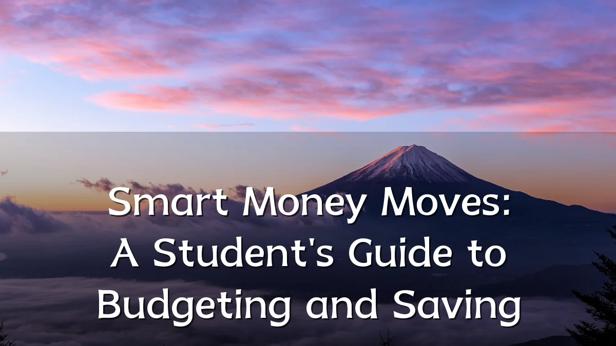 Smart Money Moves: A Student's Guide to Budgeting and Saving