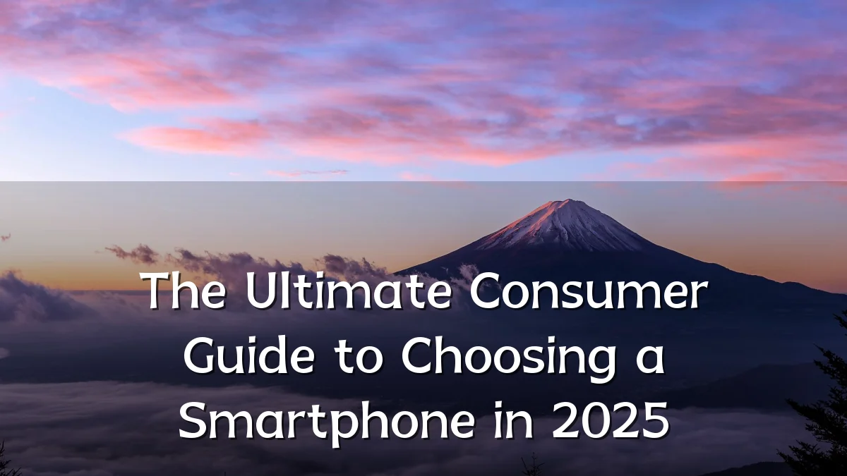 The Ultimate Consumer Guide to Choosing a Smartphone in 2025