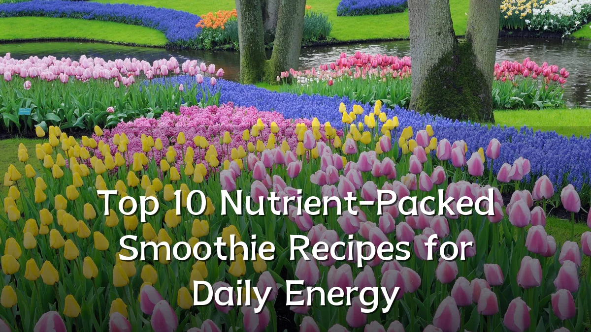 Top 10 Nutrient-Packed Smoothie Recipes for Daily Energy
