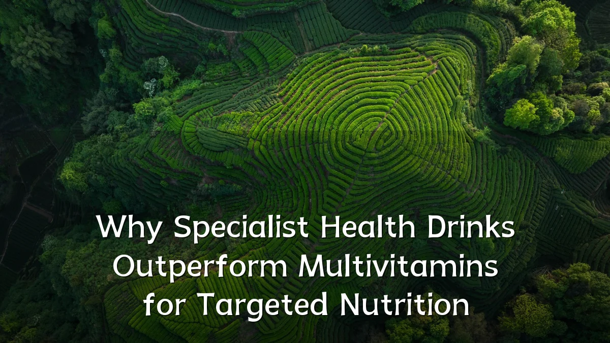 Why Specialist Health Drinks Outperform Multivitamins for Targeted Nutrition