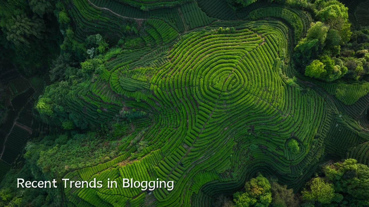 Recent Trends in Blogging
