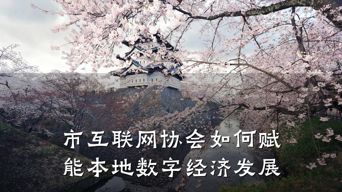 市互联网协会如何赋能本地数字经济发展