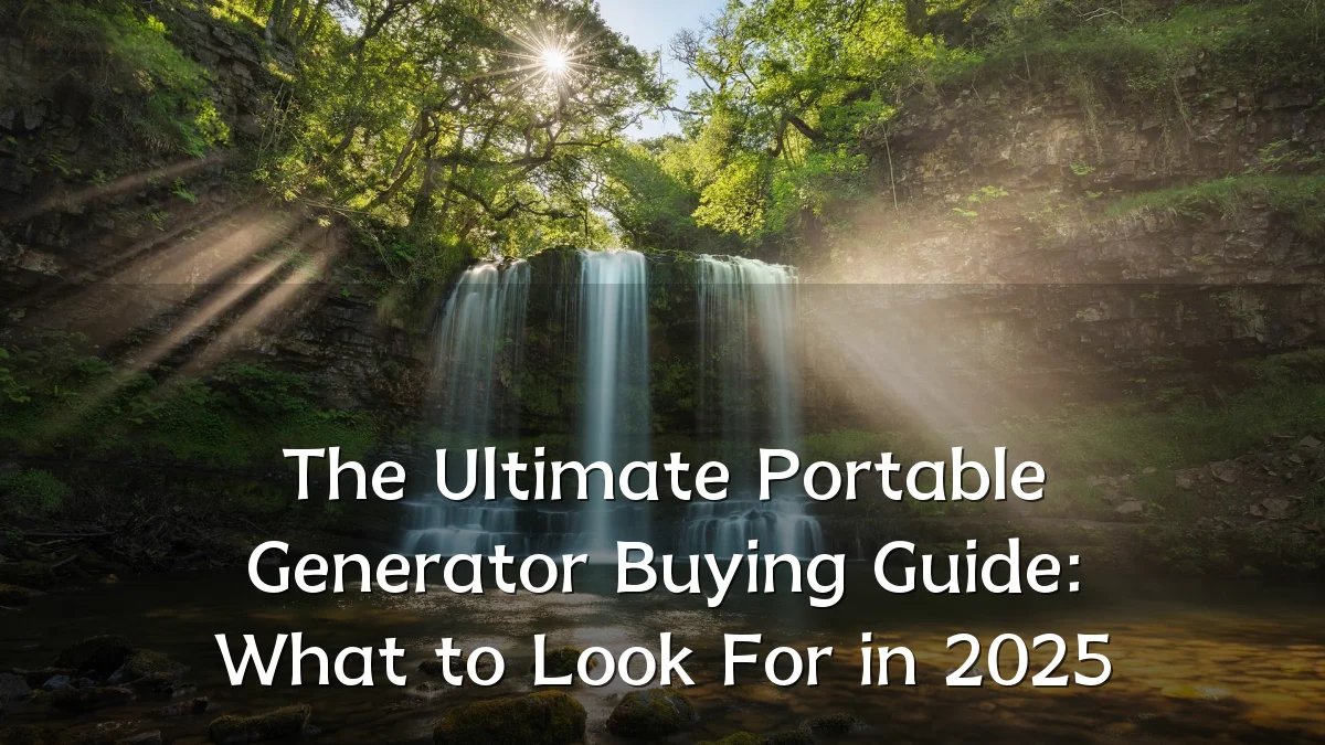 The Ultimate Portable Generator Buying Guide: What to Look For in 2025